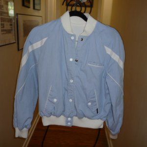 WOMEN REVERSABLE  VARSITY JACKET NWOT SZ S-M